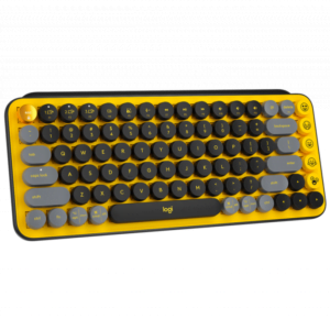 Teclado Logitech Pop Keys Mecanico Yellow 920-010713