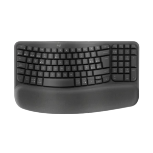 Teclado Logitech Wireless Wave Keys Ergo Black Esp 920-012278 (1458)