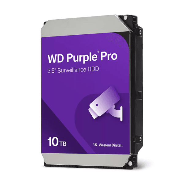 HD Western Digital Interno 10TB SATA III Purple Surveillance