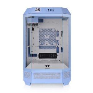 Gabinete TT The Tower 300 Mid-Tower TG x3 Fan x2 Hydrangea Blue (1112)
