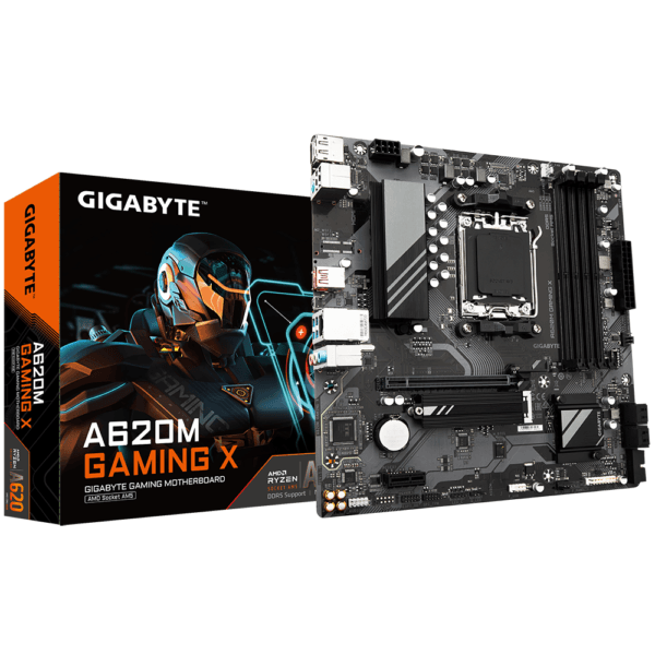 Mother Gigabyte A620M GAMING X DDR5 AM5 (Serie 7000/8000) (4096)