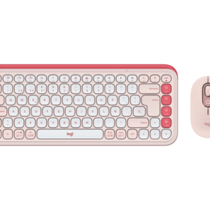 Teclado+Mouse Logitech Pop Icon Rose 920-013053