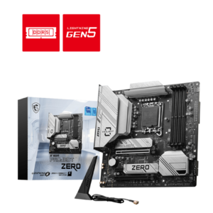 Mother MSI B760M PZ DDR5 1700 c/back connectors (12va/13va/14va Gen) (3660)