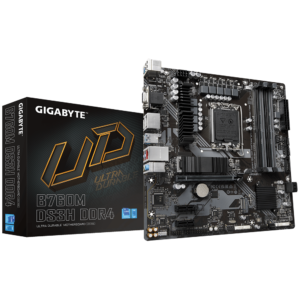 Mother Gigabyte B760M DS3H DDR4 1700 (12va/13va/14va Gen) (0876)