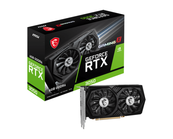 VGA MSI GeForce RTX 3050 GAMING X 6G (6835)