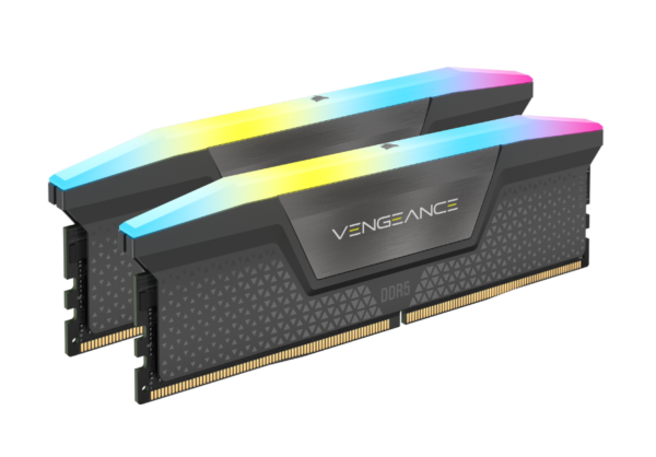 Memoria DDR5 Corsair 32Gb (2x16Gb) 5600 MHz Vengeance RGB AMD EXPO CL36 (0091)