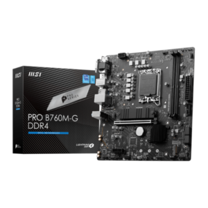 Mother MSI PRO B760M-G DDR4 1700 (12va/13va/14va Gen) (7366)