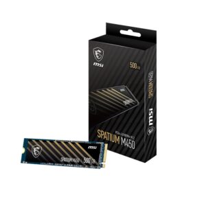 Disco SSD M.2 MSI SPATIUM M450 500GB PCIe 4.0 NVMe (2477)
