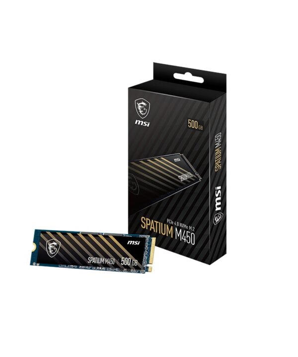 Disco SSD M.2 MSI SPATIUM M450 500GB PCIe 4.0 NVMe (2477)
