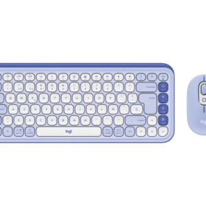 Teclado+Mouse Logitech Pop Icon Lila 920-013054