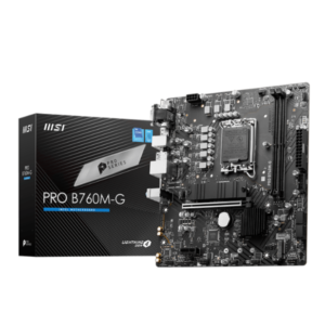 Mother MSI PRO B760M-G DDR5 1700 (12va/13va/14va Gen) (2678)