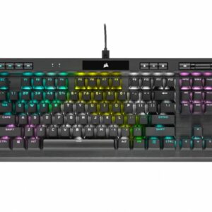 Teclado Corsair K70 RGB TKL Champion Series c/teclas PBT Double Shot Pro