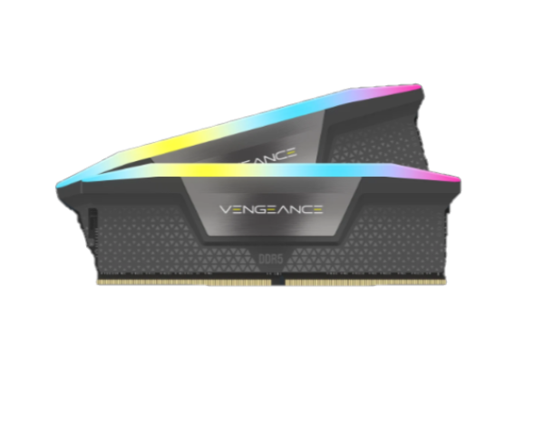 Memoria DDR5 Corsair 32Gb (2x16Gb) 6000 MHz Vengeance RGB AMD EXPO & Intel XMP CL30  (0107)