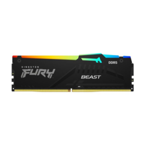 Memoria DDR5 Kingston 32GB 5200 Mhz FURY Beast Black RGB (8622)