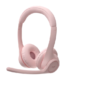 Auricular Wir c/Microfono Logitech Zone 300 Rose  981-001411