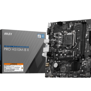 Mother MSI PRO H510M-B II DDR4 1200 (solo 10ma gen) (6963)