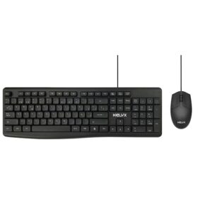 Teclado+Mouse Kelyx USB Cableado Negro (7107)