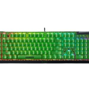 Teclado Razer BlackWidow V4 X Mechanical RGB (Green Switch) Minecraft Edition (2936)