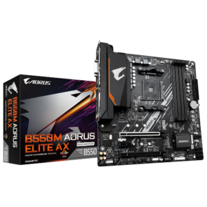 Mother Gigabyte B550M AORUS ELITE AX DDR4 AM4 (Serie 3000/4000/5000) (5055)