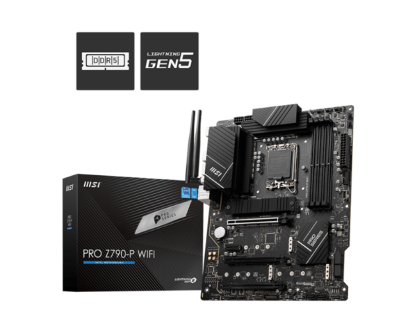 Mother MSI PRO Z790-P WIFI DDR5 1700 (12va/13va/14va Gen) (5738)