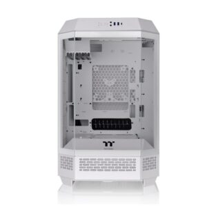 Gabinete TT The Tower 300 Mid-Tower TG x3 Fan x2 Snow White (1068)