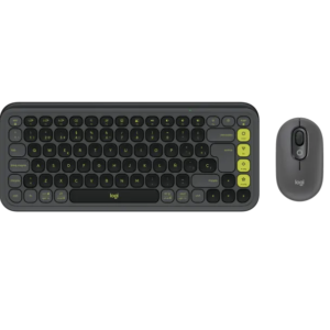 Teclado+Mouse Logitech Pop Icon Graphite 920-013052