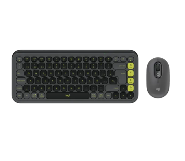 Teclado+Mouse Logitech Pop Icon Graphite 920-013052