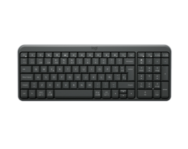 Teclado Logitech Bluetooth K250 Pebble Graphite 920-013445