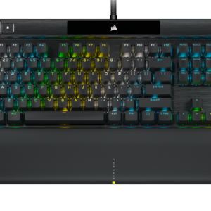 Teclado Corsair K100 RGB Mecanico Switch Cherry MX Black (1935)