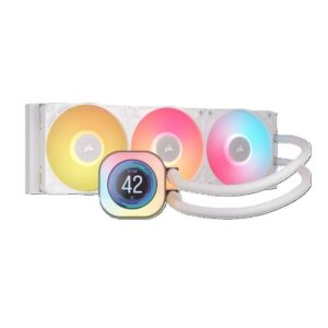 Water Cooling Corsair iCUE LINK TITAN 360 RX LCD 3x CPU Cooler 360mm White (2987)