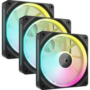 Fan Cooler Corsair iCUE LINK LX120 RGB 120mm Black Pack x3 (2899)