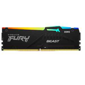 Memoria DDR5 Kingston 16Gb 6000 MHz FURY BEAST  RGB Black EXPO (5919)