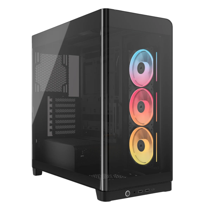 Gabinete Corsair FRAME 4500X LX-R RGB Mid-Tower TG Black (2794)