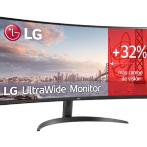 MONITOR LG 34 CURVO ULTRAWIDE 34WR50QK WQHD 100 Hz (II) (9175)