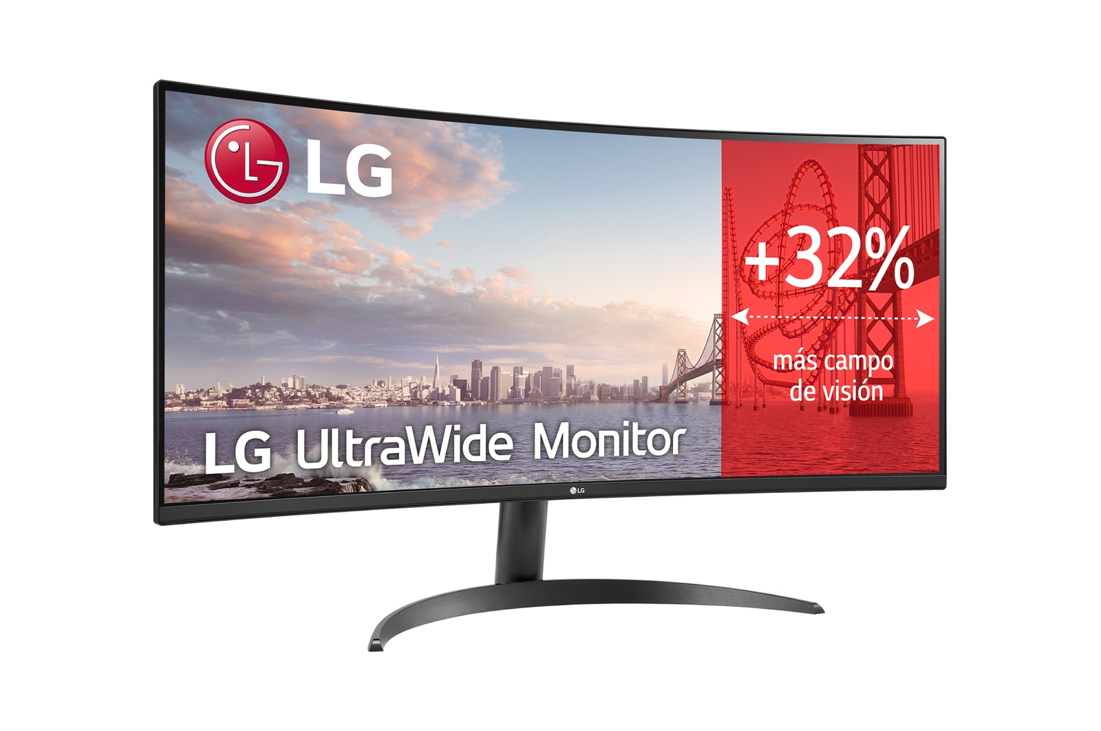 MONITOR LG 34 CURVO ULTRAWIDE 34WR50QK WQHD 100 Hz (II) (9175)